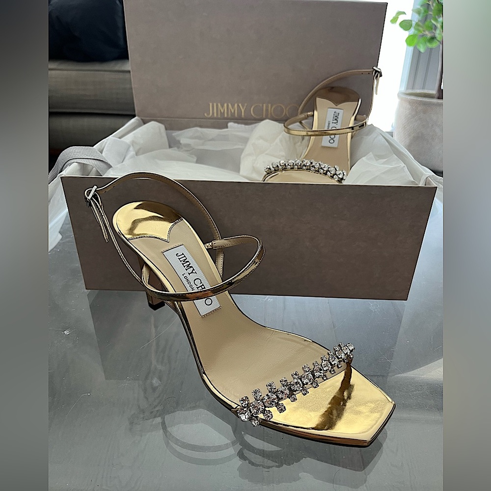 BRAND NEW ✨ JIMMY CHOO MEIRA 85 EMBELLISHED 💎